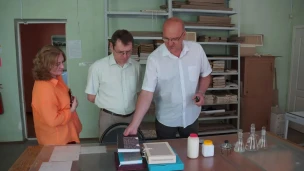 Рабочий визит в Лабораторию обеспечения сохранности документов Нижегородской области 