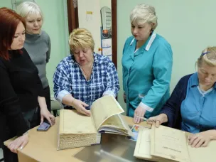 Обмен опытом и усовершенствование навыков в области сохранности архивных документов
