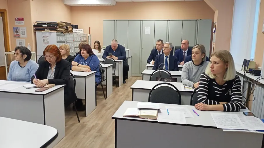 Заседание коллегии комитета по делам архивов