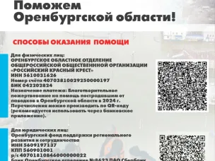 Поможем Оренбургской области!