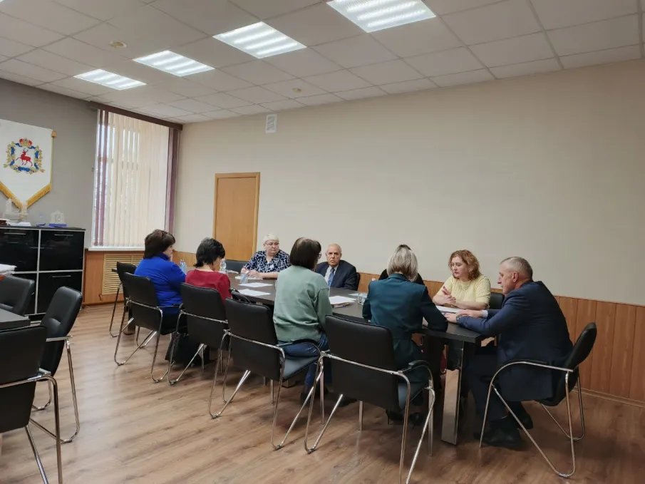 Рабочий визит в городской округ Сокольский Нижегородской области