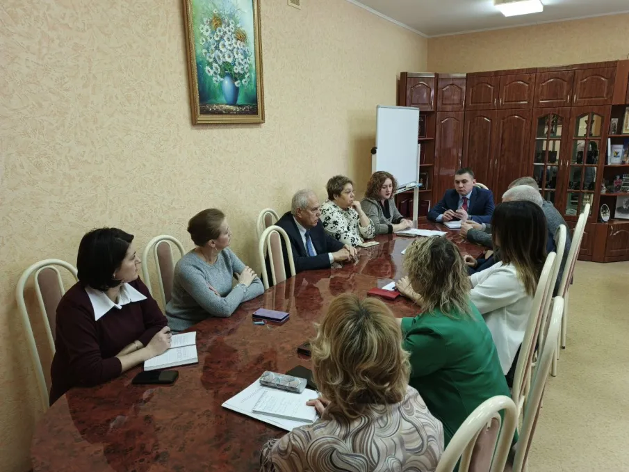 Рабочий визит в муниципальный округ  Воротынский Нижегородской области