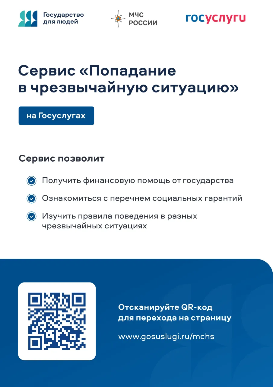 О цифровом сервисе «Чрезвычайная ситуация»