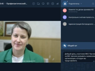 Профилактический визит в формате ВКС в отношении Администрации Богородского муниципального округа и Контрольно-счетной палаты г. Дзержинска