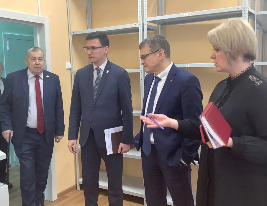 О визите Заместителя Губернатора Нижегородской области Банникова П.В. в Архивный отдел администрации Городецкого муниципального округа Нижегородской области