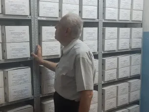 Рабочий визит в  архивный сектор управления делами администрации Шатковского муниципального округа Нижегородской области
